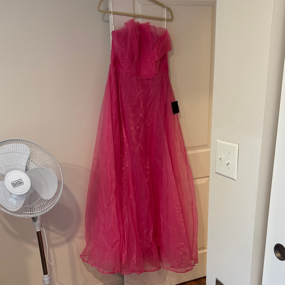 Elegant Pink Tulle Dress - just needs a steam! Never worn